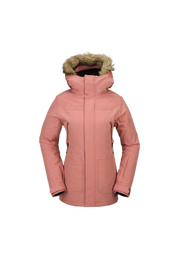 Damska kurtka narciarska Volcom Shadow Ins. Kolor: różowy. Sezon: zima. Sport: narciarstwo