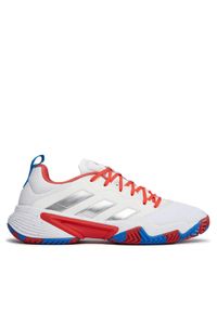 Adidas - adidas Buty Barricade Tennis Shoes ID1550 Biały. Kolor: biały. Materiał: materiał #1