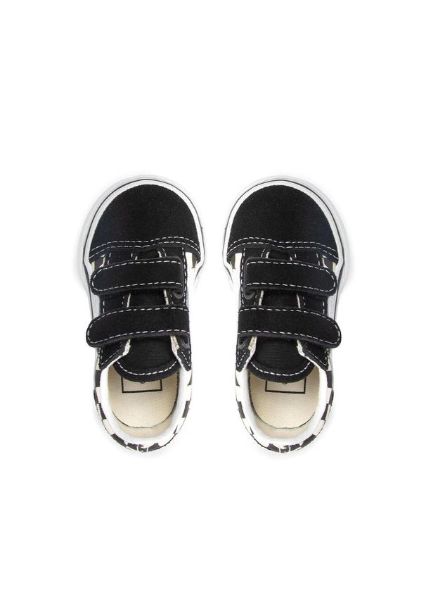 Buty Dziecko Vans Old Skool V czarny. Okazja: na co dzień. Kolor: czarny. Model: Vans Old Skool