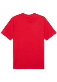 Koszulka męska Puma Ess Small No.1 Logo Tee. Kolor: czerwony. Wzór: haft