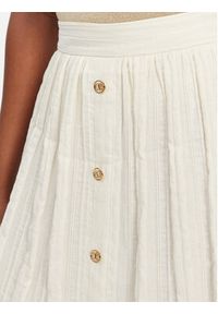 TwinSet - TWINSET Spódnica trapezowa 251TT2143 Écru Loose Fit. Materiał: bawełna #5