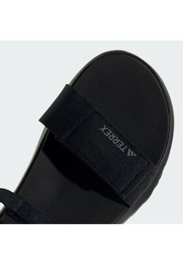Adidas - adidas Sandały Terrex Hydroterra Light JQ2571 Czarny. Kolor: czarny. Materiał: materiał