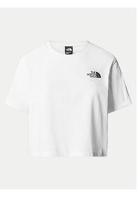 The North Face T-Shirt Simple Dome NF0A87U4 Biały Relaxed Fit. Kolor: biały. Materiał: bawełna #7