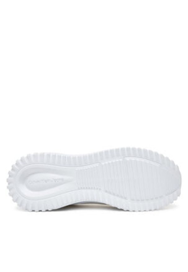 Calvin Klein Jeans Sneakersy Eva Runner Low Lace Mix In YW0YW01759 Biały. Kolor: biały. Materiał: materiał