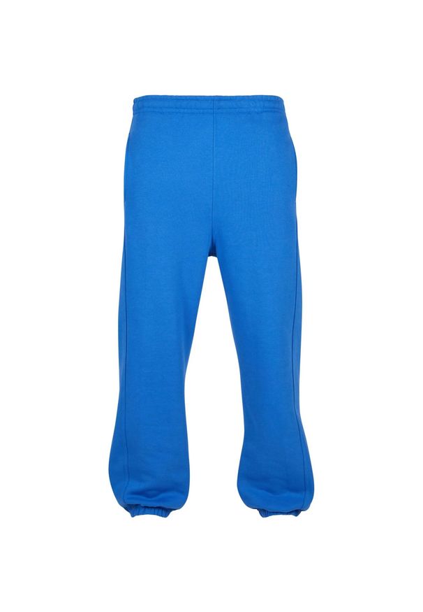 Urban Classics - Męskie Spodnie Dresowe. Kolor: niebieski. Materiał: dresówka. Długość: długie