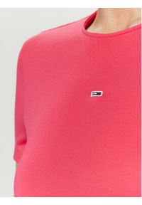 Tommy Jeans Sukienka codzienna Essential DW0DW15680 Różowy Regular Fit. Okazja: na co dzień. Kolor: różowy. Materiał: wiskoza. Typ sukienki: proste. Styl: casual #3