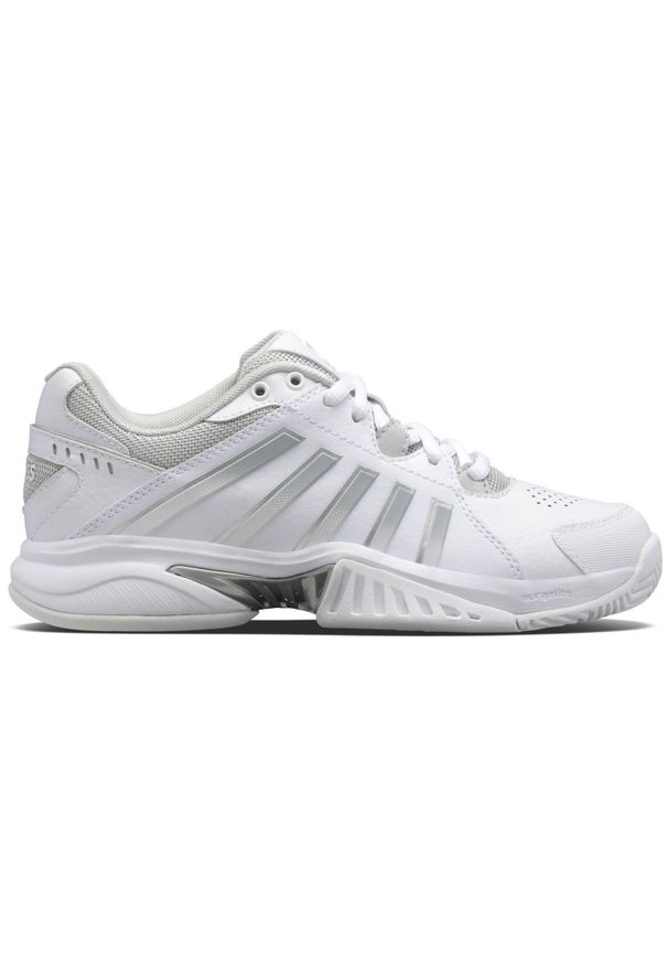 Buty do tenisa damskie K-Swiss Receiver V. Kolor: wielokolorowy, szary, biały. Sport: tenis