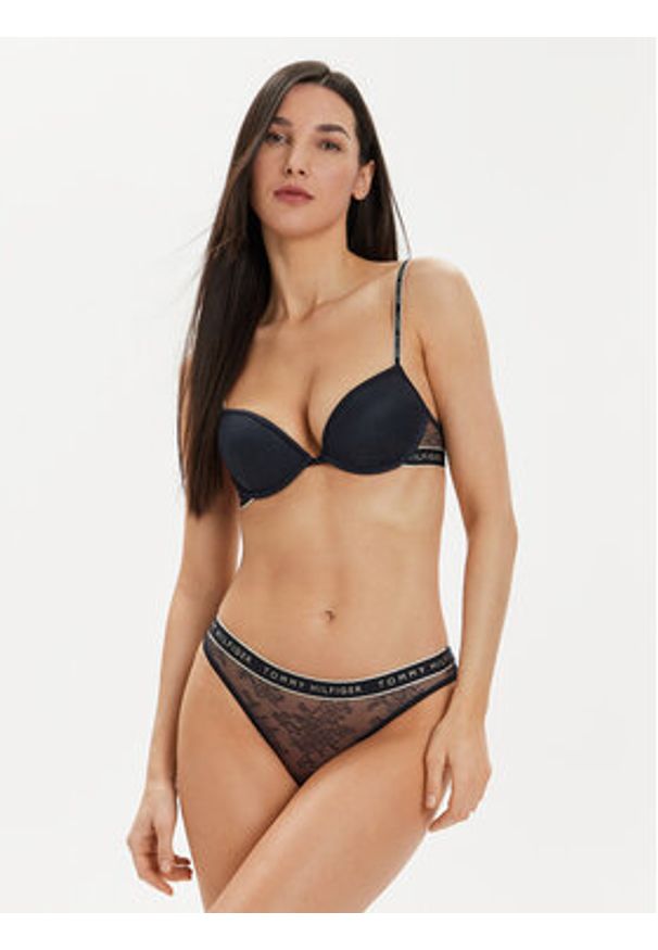 TOMMY HILFIGER - Tommy Hilfiger Figi klasyczne UW0UW05176 Granatowy. Kolor: niebieski. Materiał: syntetyk