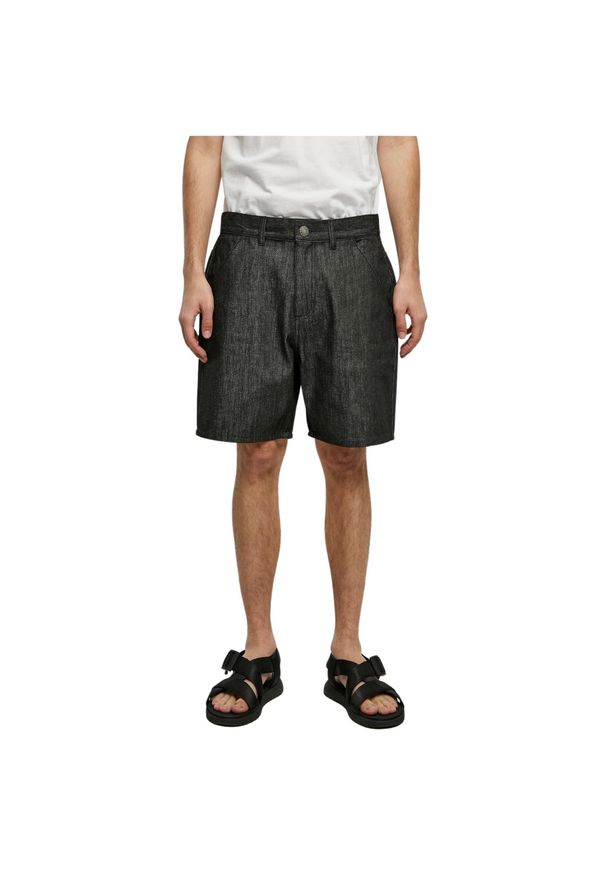 Denimowe szorty bermudzkie Urban Classics. Kolor: czarny. Długość: krótkie. Sezon: lato