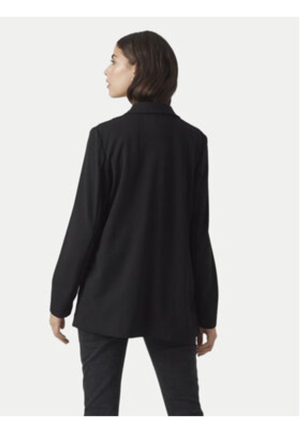 Vero Moda Marynarka Liva 10294482 Czarny Regular Fit. Kolor: czarny. Materiał: syntetyk