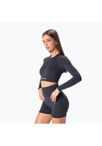 Longsleeve treningowy damski Carpatree Allure Seamless. Kolor: szary. Długość rękawa: długi rękaw