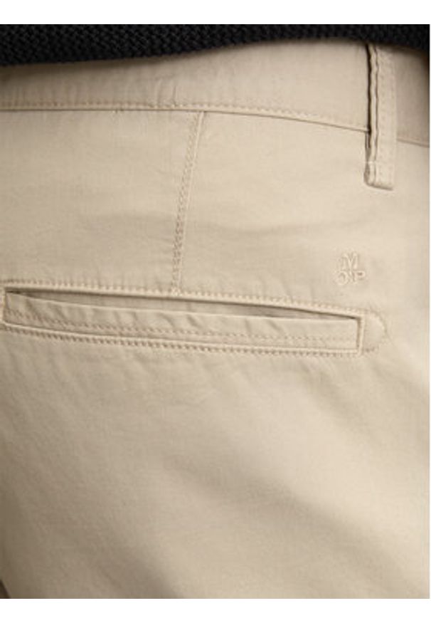 Marc O'Polo Szorty materiałowe 536 0111 15114 Beżowy Regular Fit. Kolor: beżowy. Materiał: bawełna