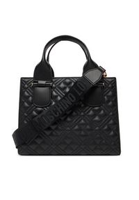 Love Moschino - LOVE MOSCHINO Torebka JC4303PP1NK1200A Czarny. Kolor: czarny. Materiał: skórzane #5