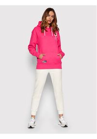 Superdry Bluza Code W2011263A Różowy Regular Fit. Kolor: różowy. Materiał: bawełna #3
