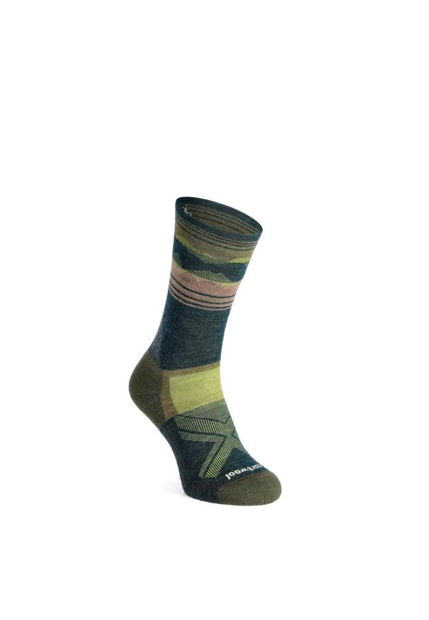 Skarpety damskie Smartwool Bike Targeted Cushion Cold Weather Crew Socks. Kolor: zielony