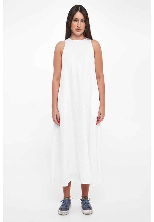 Ecoalf - Sukienka lniana Ukara ECOALF. Materiał: len
