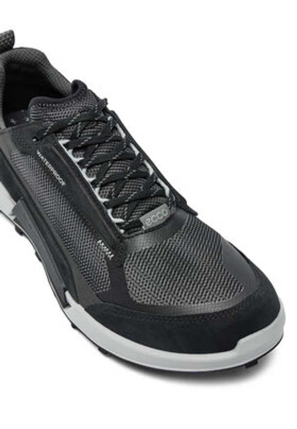ecco - ECCO Sneakersy Biom 21 X Mountain 82381460568 Czarny. Kolor: czarny. Materiał: materiał