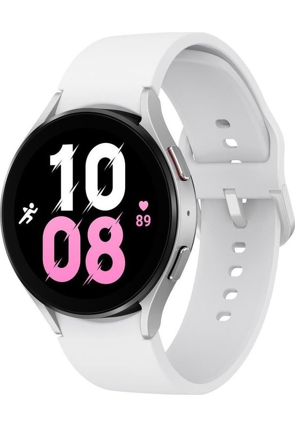SAMSUNG - Smartwatch Samsung Galaxy Watch 5 44mm Biały (SM-R910NZSAEUE). Rodzaj zegarka: smartwatch. Kolor: biały