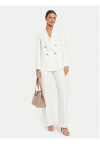 ViCOLO Marynarka TB0223 Écru Regular Fit. Materiał: syntetyk