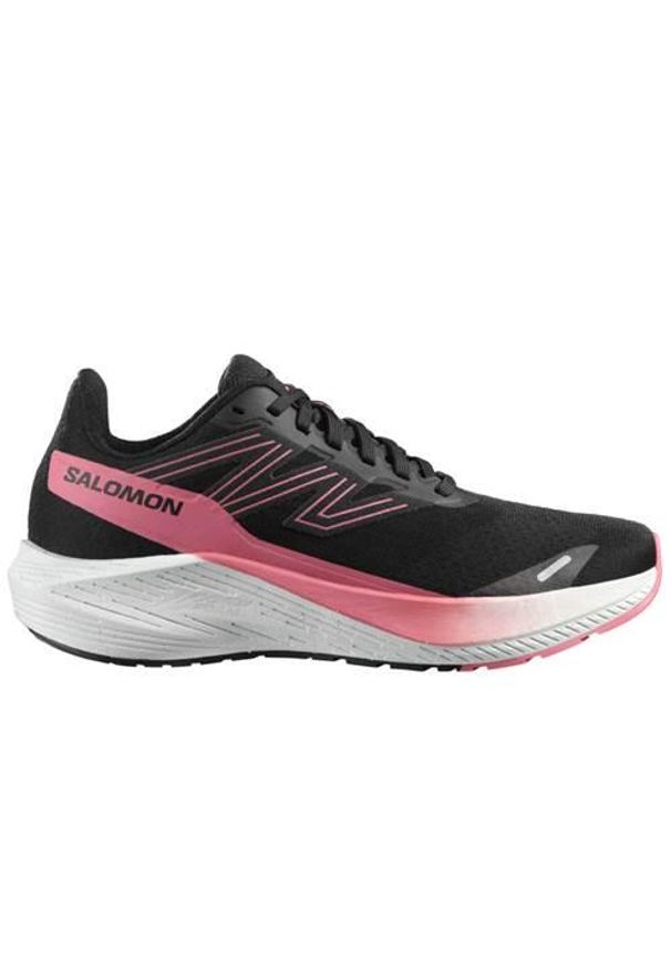 salomon - Buty do biegania damskie Salomon Aero Blaze. Wysokość cholewki: za kostkę. Zapięcie: sznurówki. Kolor: czarny. Materiał: materiał, tkanina, syntetyk, guma. Szerokość cholewki: normalna