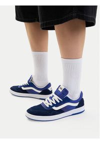 Vans Sneakersy CruZe 3.0 VN000D6SCJE1 Granatowy. Kolor: niebieski. Materiał: skóra, zamsz #7
