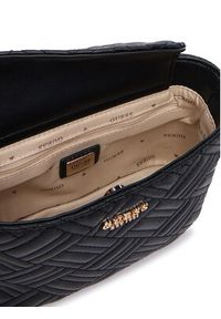 Guess Torebka Sally Mini HWQG99 21770 Czarny. Kolor: czarny. Materiał: skórzane #7