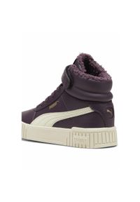 Puma - Dziecięce sneakersy Carina 2.0 Mid Winter PUMA. Kolor: żółty, biały, wielokolorowy, fioletowy. Sezon: lato