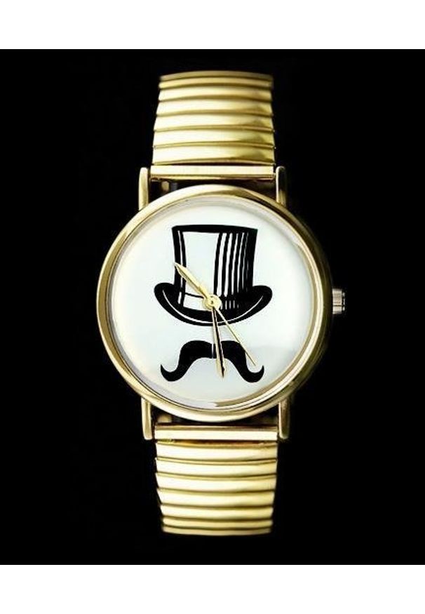 NoName - Zegarek ZEGAREK DAMSKI CYLINDER, WĄSY - asox (zx580c)