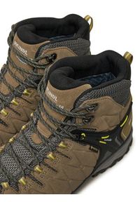MEINDL - Meindl Trekkingi Mondello Mid GTX Gore-Tex 5524/05 Beżowy. Kolor: beżowy. Materiał: zamsz, skóra. Technologia: Gore-Tex. Sport: turystyka piesza #4