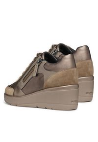 Geox Sneakersy D Ilde D36RAC 0BN22 C6692 Złoty. Kolor: złoty. Materiał: skóra #2