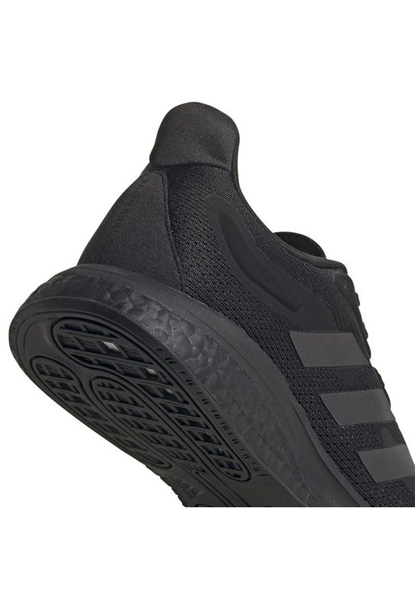 Adidas - Buty do biegania adidas Supernova M GY7578 czarne. Kolor: czarny. Szerokość cholewki: normalna. Sezon: jesień. Sport: bieganie
