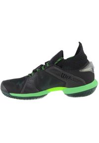 Buty do tenisa męskie Wilson Kaos Rapide Sft. Kolor: czarny. Materiał: materiał, syntetyk, guma. Sport: tenis