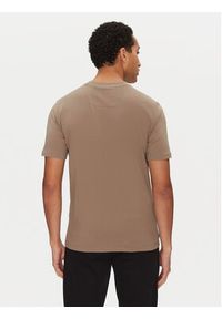 BOSS T-Shirt 50531271 Beżowy Regular Fit. Kolor: beżowy. Materiał: bawełna #4