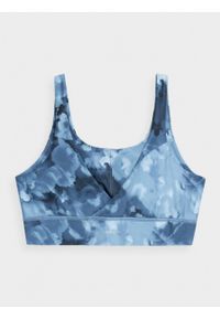 outhorn - Biustonosz sportowy. Materiał: elastan, poliester, materiał. Rodzaj stanika: wyciągane miseczki. Wzór: gładki, nadruk #3