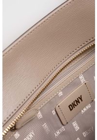 DKNY - Dkny torebka kolor brązowy. Kolor: brązowy. Rodzaj torebki: na ramię #6