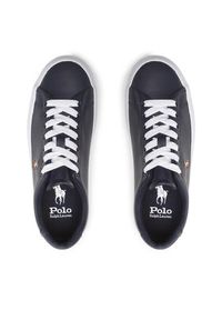 Polo Ralph Lauren Sneakersy Longwood 816861060001 Granatowy. Kolor: niebieski. Materiał: skóra