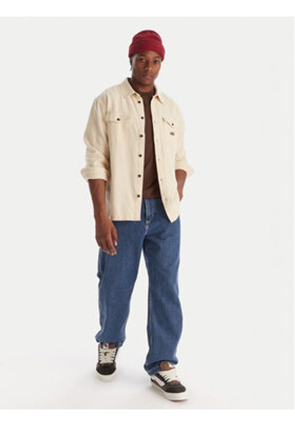 Billabong Koszula Del Mar Flannel EBYWT03018 Beżowy Regular Fit. Kolor: beżowy. Materiał: bawełna