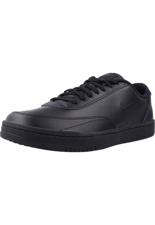 Buty do chodzenia męskie Nike Court Vintage. Kolor: czarny. Materiał: skóra, tkanina. Model: Nike Court. Sport: turystyka piesza