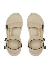 columbia - Columbia Sandały Konos Globetrot™ 2126931 Brązowy. Kolor: brązowy. Materiał: materiał #4