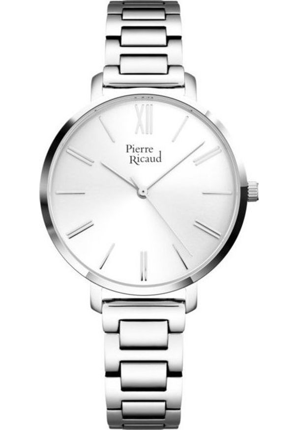 Zegarek damski Pierre Ricaud P22115.5163Q srebrny. Kolor: srebrny