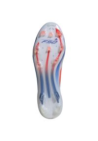 Adidas - Buty piłkarskie adidas F50 Elite Ll Fg IF8819 białe. Kolor: biały. Materiał: materiał. Szerokość cholewki: normalna. Sport: piłka nożna #5