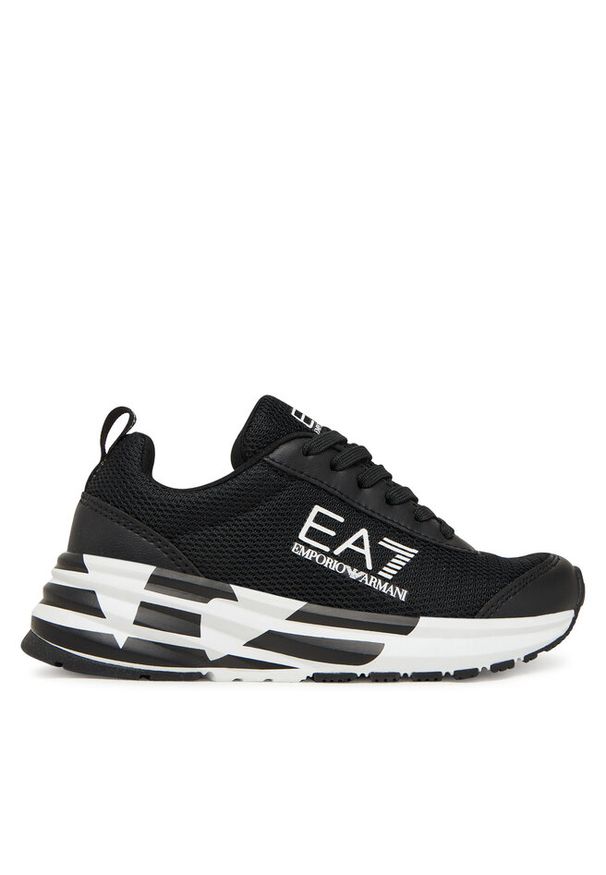 Sneakersy EA7 Emporio Armani. Kolor: czarny