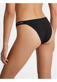 Calvin Klein Swimwear Dół od bikini LV00Q61206 Czarny. Kolor: czarny. Materiał: syntetyk #2