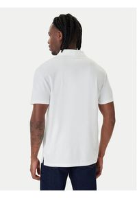 Calvin Klein Polo Birdseye LV04LF208G Biały Regular Fit. Typ kołnierza: polo. Kolor: biały. Materiał: bawełna #5