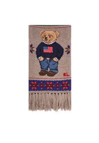 Polo Ralph Lauren Szalik 455981438001 Kolorowy. Materiał: wełna. Wzór: kolorowy