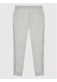 Calvin Klein Jeans Spodnie dresowe Rib Blocking Badge IB0IB00715 Szary Regular Fit. Kolor: szary. Materiał: bawełna #5