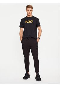Polo Ralph Lauren T-Shirt 710920207001 Czarny Regular Fit. Typ kołnierza: polo. Kolor: czarny. Materiał: bawełna
