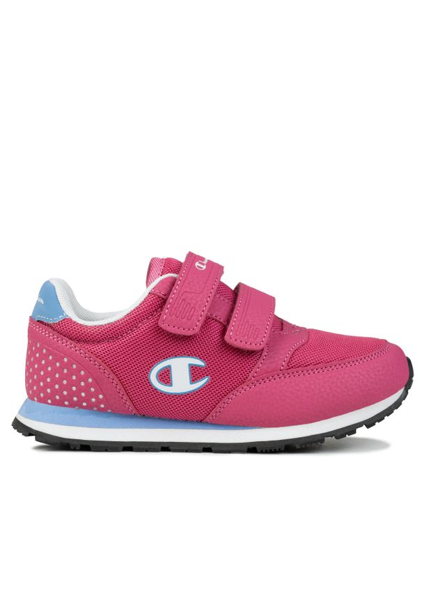 Buty dziewczęce sportowe na rzep Champion CHAMP EVOLVE M. Zapięcie: rzepy. Kolor: różowy, niebieski, wielokolorowy, biały. Sport: turystyka piesza