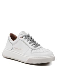 Sneakersy Alexander Smith Harrow ASAWT2D40WGY White Grey. Kolor: biały. Materiał: skóra