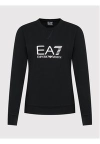 EA7 Emporio Armani Bluza 8NTM35 TJCQZ 1200 Czarny Regular Fit. Kolor: czarny. Materiał: bawełna #4